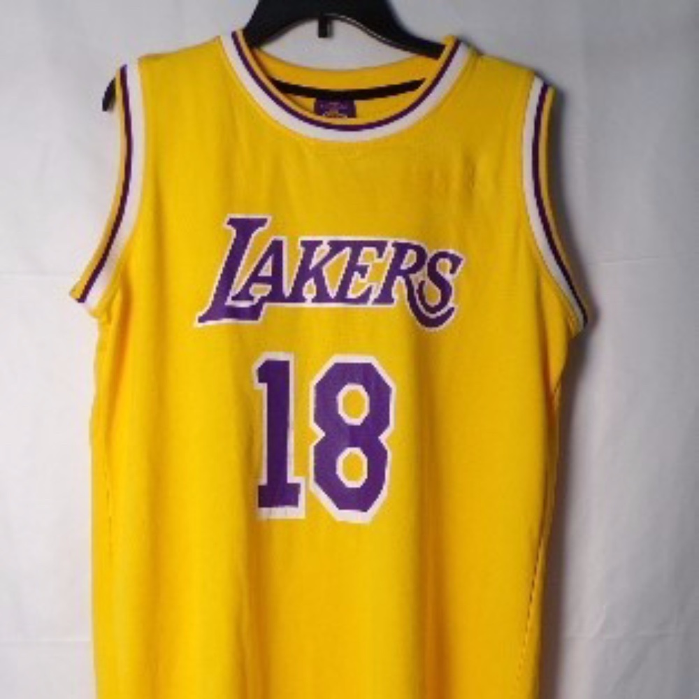 Lakers 18 Wish 19 Men Athletic Tank Top Jersey